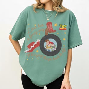 Vintage I Knew It I Knew You Shirt, TS and Toy Story 5 Friendship Shirt, Woody Buzz Lightyear Tee, Disneyland Toy Story Family Matching Tees image 6