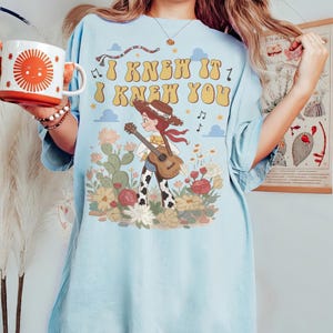 Toy Story Jessie Comfort Colors Shirt, I Knew It I Knew You Shirt, TS and Toy Story 5 Friendship Shirt, Disneyland Toy Story Family Shirts image 4