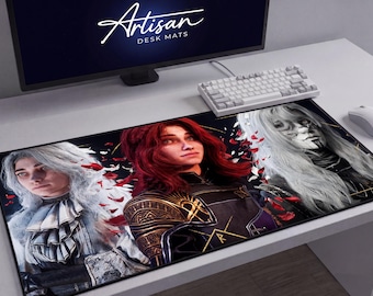 Alicia Expedition 33 Desk Mat, Gaming Mousepad, XL Neoprene Dark Fantasy