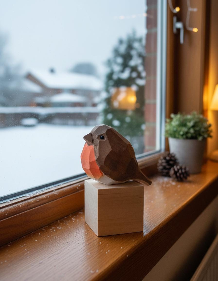 Roodborst Holzwald - Duurzaam houten speelgoed