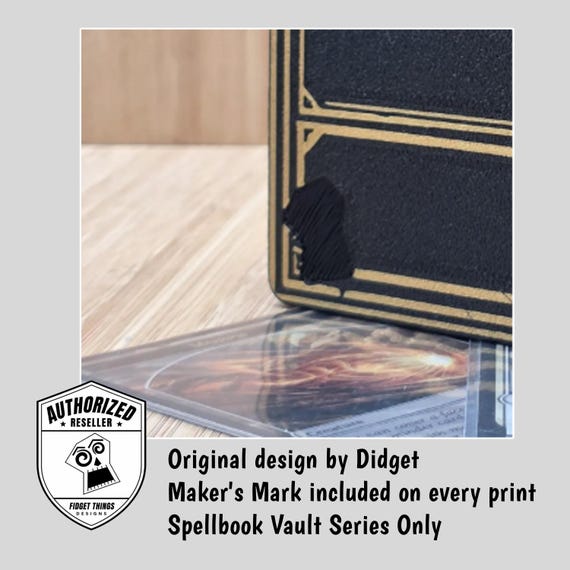 Strixhaven Codex Prismari MTG Deck Box, Blue Red EDH, 3D Printed
