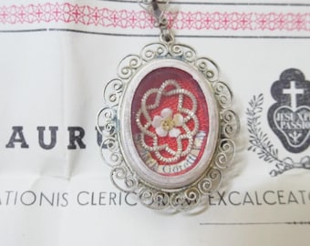 Reliquary #84 Relic St. Maria Goretti + Document