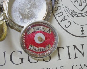 Reliquary #21 Relic St. Jane Antide Thouret & Document