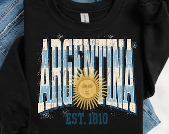 Argentina PNG, Vintage Argentina Soccer PNG, Argentina Football Fan, Vamos Argentina Shirt, Albiceleste Game Day, Sublimation Designs