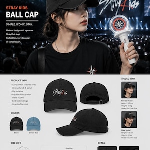 Stray Kids Cap - Etsy