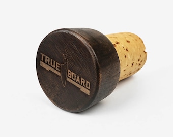 Replacement Cork Plug for Teak Cutting Board Juice Control The True Board