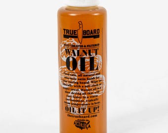 True Board Walnut Oil – Food Safe Cutting Board Conditioner, 12 oz