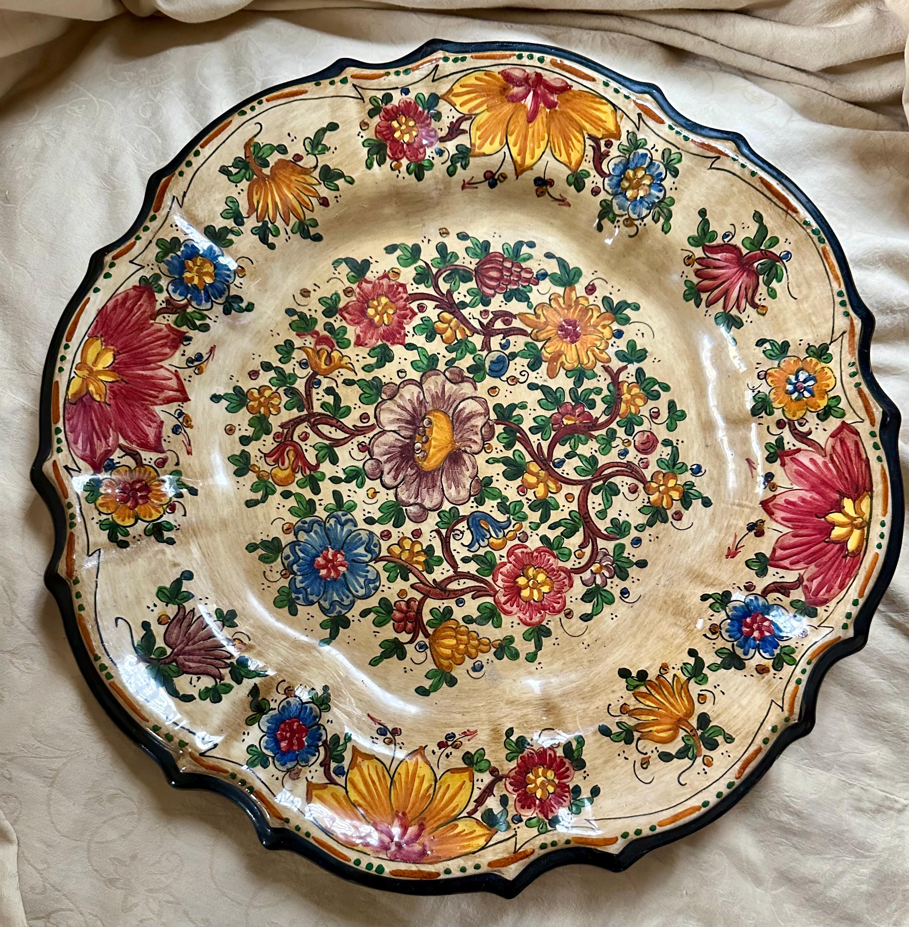 Baffoni Gubbio Plate - Etsy