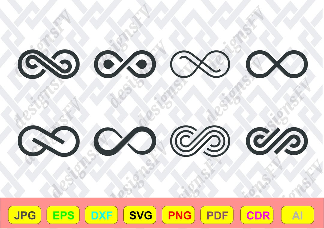 Infinity Symbol SVG | Clipart Infinity | Cricut Infinity Icon ...