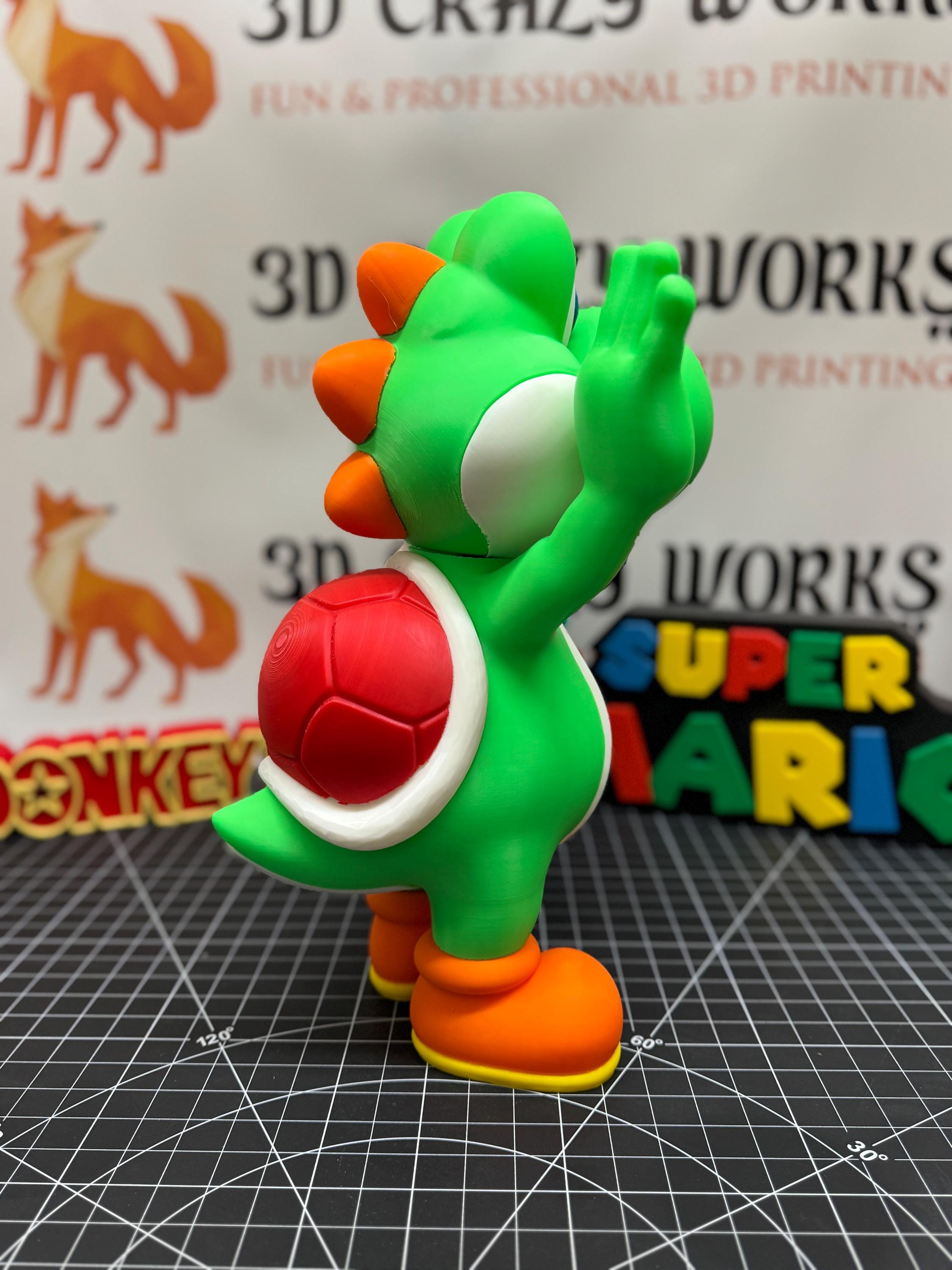Yoshi Fandom 3D Printed Yoshi Fan Art - Display Piece - Etsy