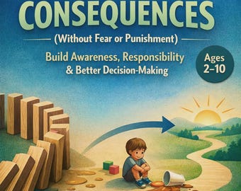 Kids Consequences Guide | Teach Cause Effect, Build Responsibility (Ages 2-10)
