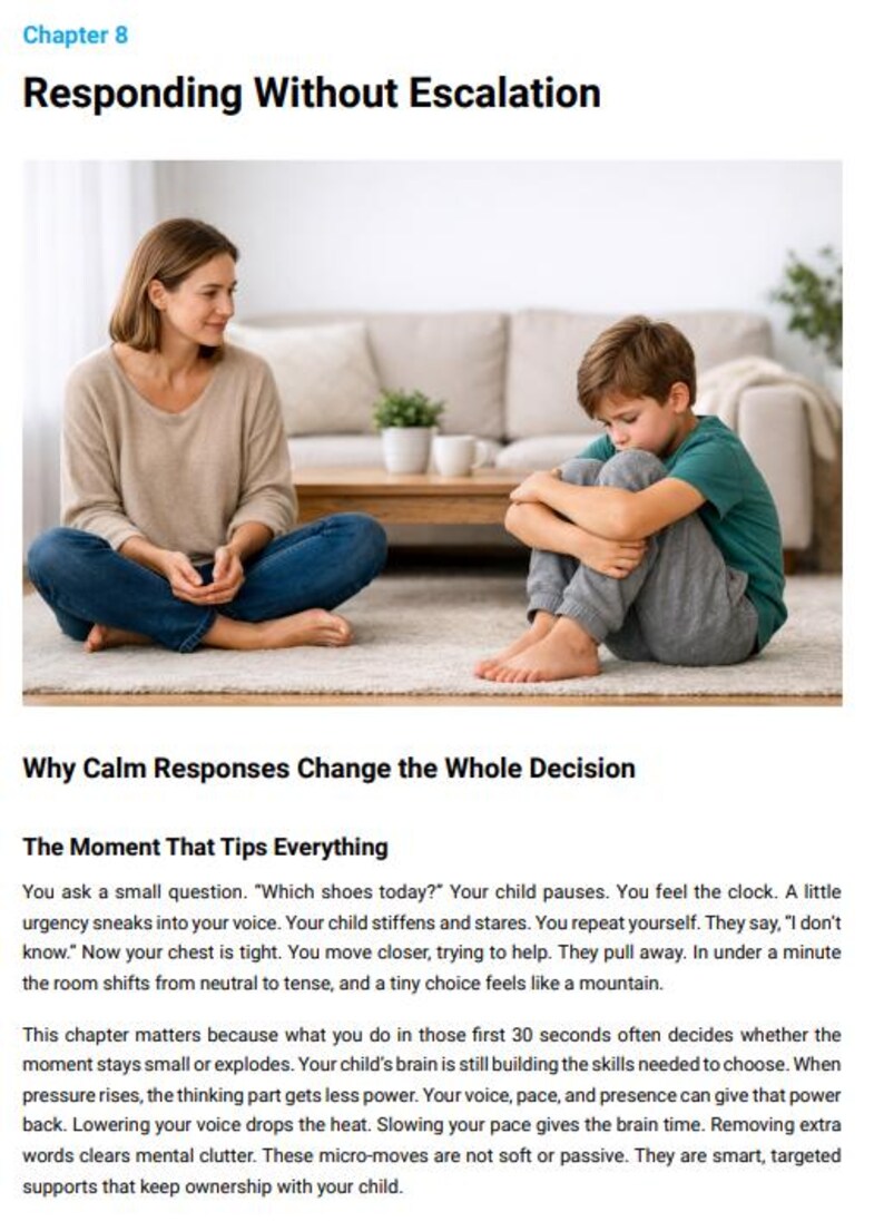 Parenting Guide: Helping Kids Make Decisions Without Meltdowns (Ages 2-8) image 10
