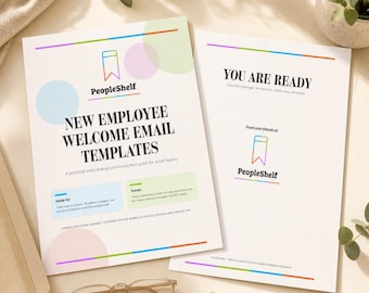 New Employee Welcome Email Templates: Onboarding Script Template, Onboarding Checklist, Manager Scripts