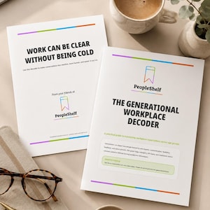 Generational Workplace Decoder: Manager HR Guide for Gen Z, Millennials, Gen X & Boomer Communication