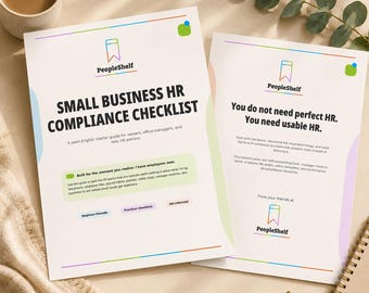 Small Business HR Compliance Checklist, Beginner HR Guide (PDF)
