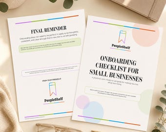 Small Business Onboarding Checklist: New Hire Process Guide (PDF Download)