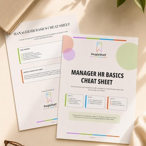 Manager HR Basics Cheat Sheet for Small Business Owners