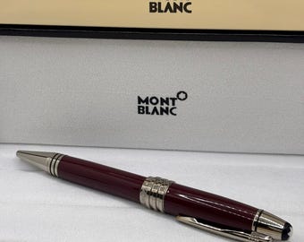 Vintage Montblanc Meisterstuck Limited Special Edition Black Ink Collectibles  Ballpoint Pen With Giftbox