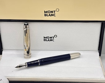 Vintage Montblanc Meisterstuck Limited Special Edition Fountain Pen With Giftbox