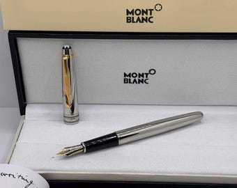 Vintage Montblanc Meisterstuck Limited Special Edition Fountain Pen With Giftbox