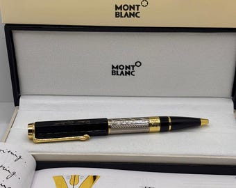 Vintage Montblanc Writers Edition William Shakespeare Ballpoint Pen with Box