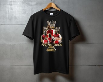 Arsenal Invincibles Champions T-Shirt, 2003-04 Unbeaten Season Tribute Tee