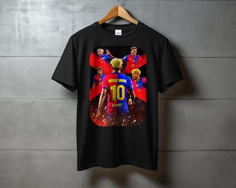 Lamine Yamal Barcelona Football Tee, Spain Soccer Star Graphic Shirt
