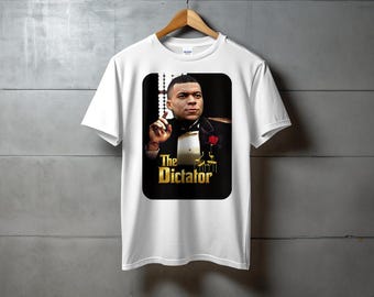 Kylian Mbappé Godfather T-Shirt, Vintage Football Graphic Tee, France Soccer Fan Apparel