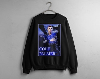 Cole Palmer Chelsea Football Sweatshirt, COLD Graphic Crewneck, Soccer Fan Apparel