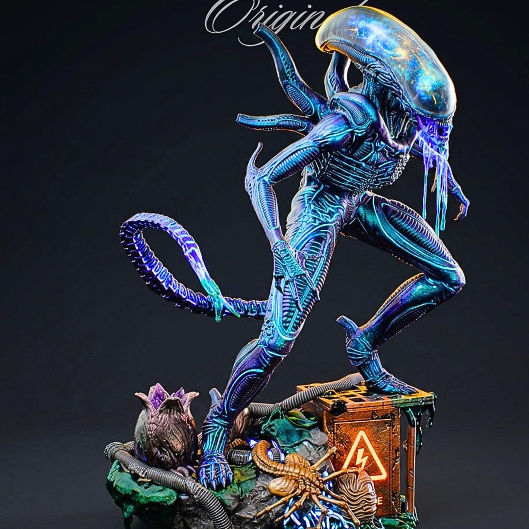 Xenomorph Alien 3d Print Stl Files Digital Download - Etsy