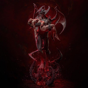 Devilman Crybaby 3D Print STL Files Akira and Miki Digital Download
