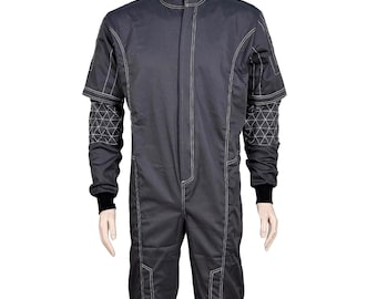 Din Djarin Mandalorian Flygdräkt | Beskar Armor Underdräkt | Professionell Mando Cosplay-dräkt