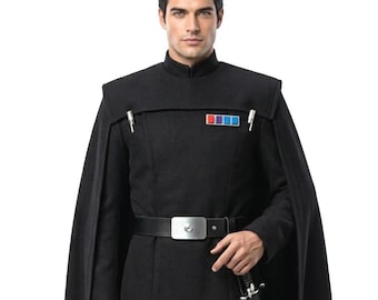 Disfraz de oficial imperial con cinturón de cuero - Oficial del Imperio Galáctico inspirado en Star Wars