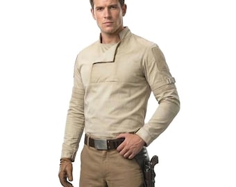 Cal Kestis Jedi-överlevnadskostym | Star Wars-skjorta och hölster | Comic Con och Halloween.