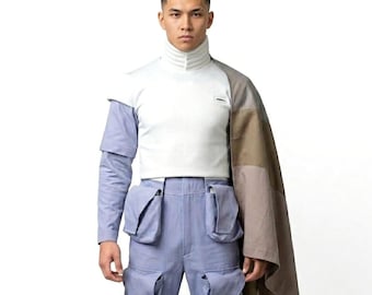 Boba Fett Cosplay Flight Suit - Star Wars Inspired Mandalorian Jumpsuit - Comic Con and Halloween