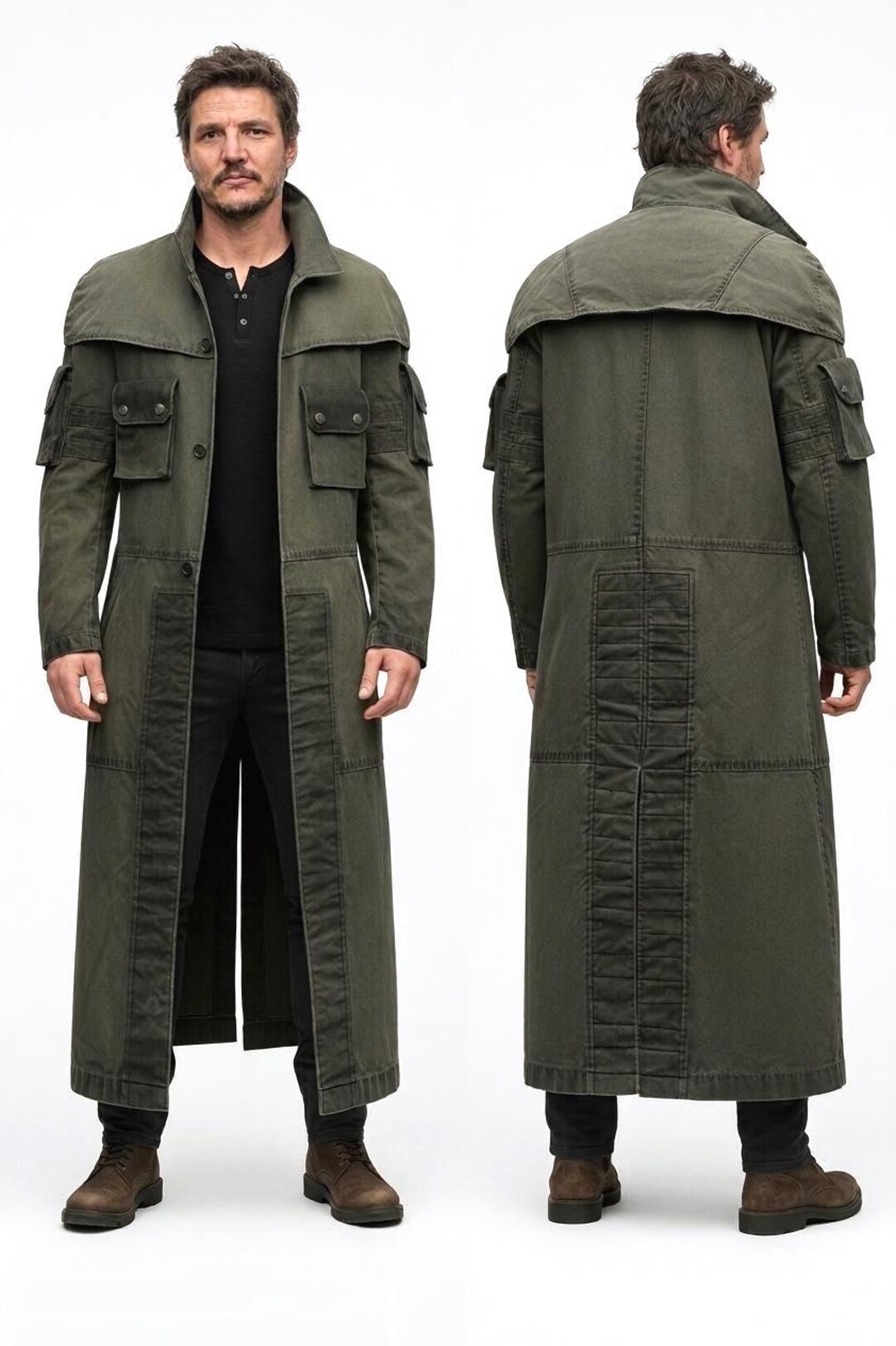 Handmade Elite Riot Gear Ranger Duster Fallout New Vegas NCR Ranger ...