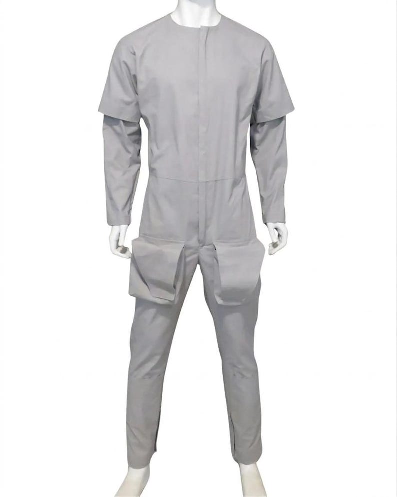 Boba Fett flight suit, professional handmade tactical costume for Mandalorian cosplay and Star Wars fans.