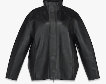 Blousonskinnjacka för män och kvinnor