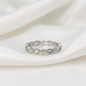 925 Sterling Silver Birthstone Stackable Blank Ring, Full Band Keepsake Milk Resin Ring Settings, Mother's Day Gift, DIY Craft Supplies