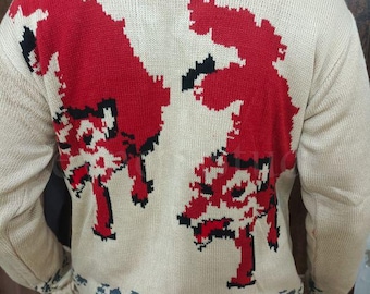 kapitalイヤーマフ ペイズリー タグ付き 羊革 100%wool Celtic Wolf
