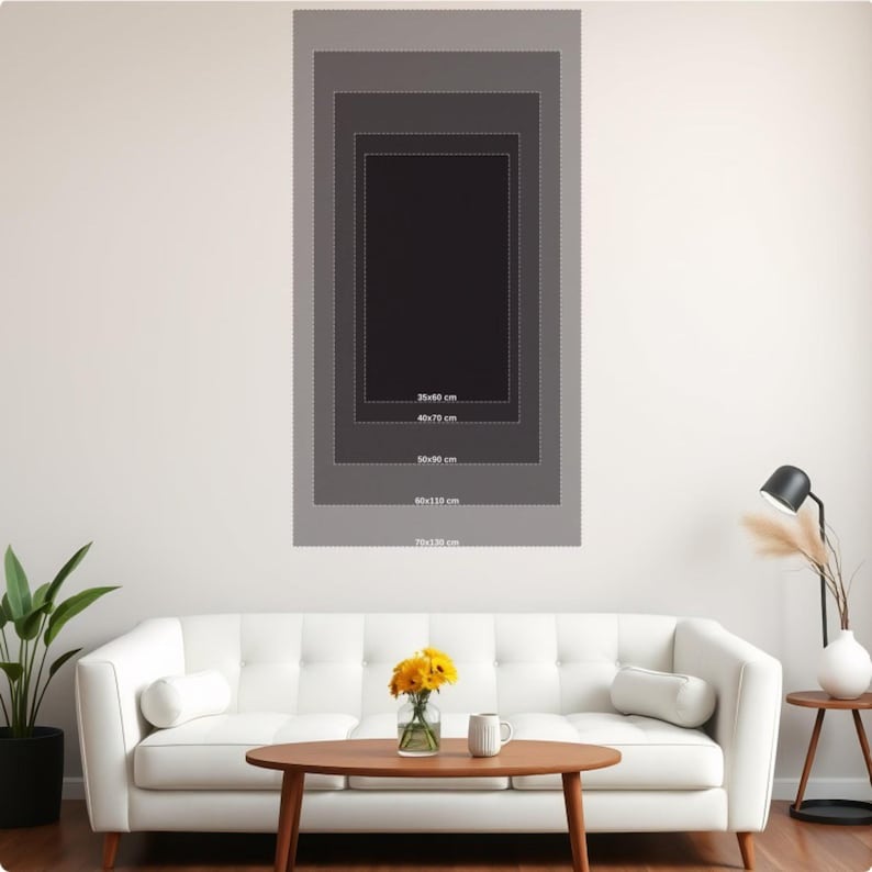 Canvaskunst mysterieuze vrouw groene ogen, gesluierde portretschildering, dramatische muurdecoratie afbeelding 8