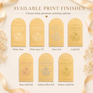 WHOLESALE Bulk Custom Gold Star Hang Tags | HP Indigo HD Print for Apparel Brands | Luxury Foil & Embossed | 100 to 10,000 Pcs