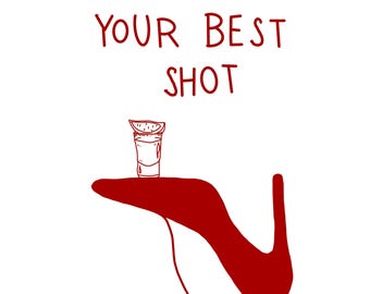 Give It Your Shot Poster – Uplifting Wall Art
