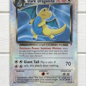 dark dragonite pokemon card 1st edition Pokémon Hit Points70 HP Form 1st Edition Dark Dragonite 22/82