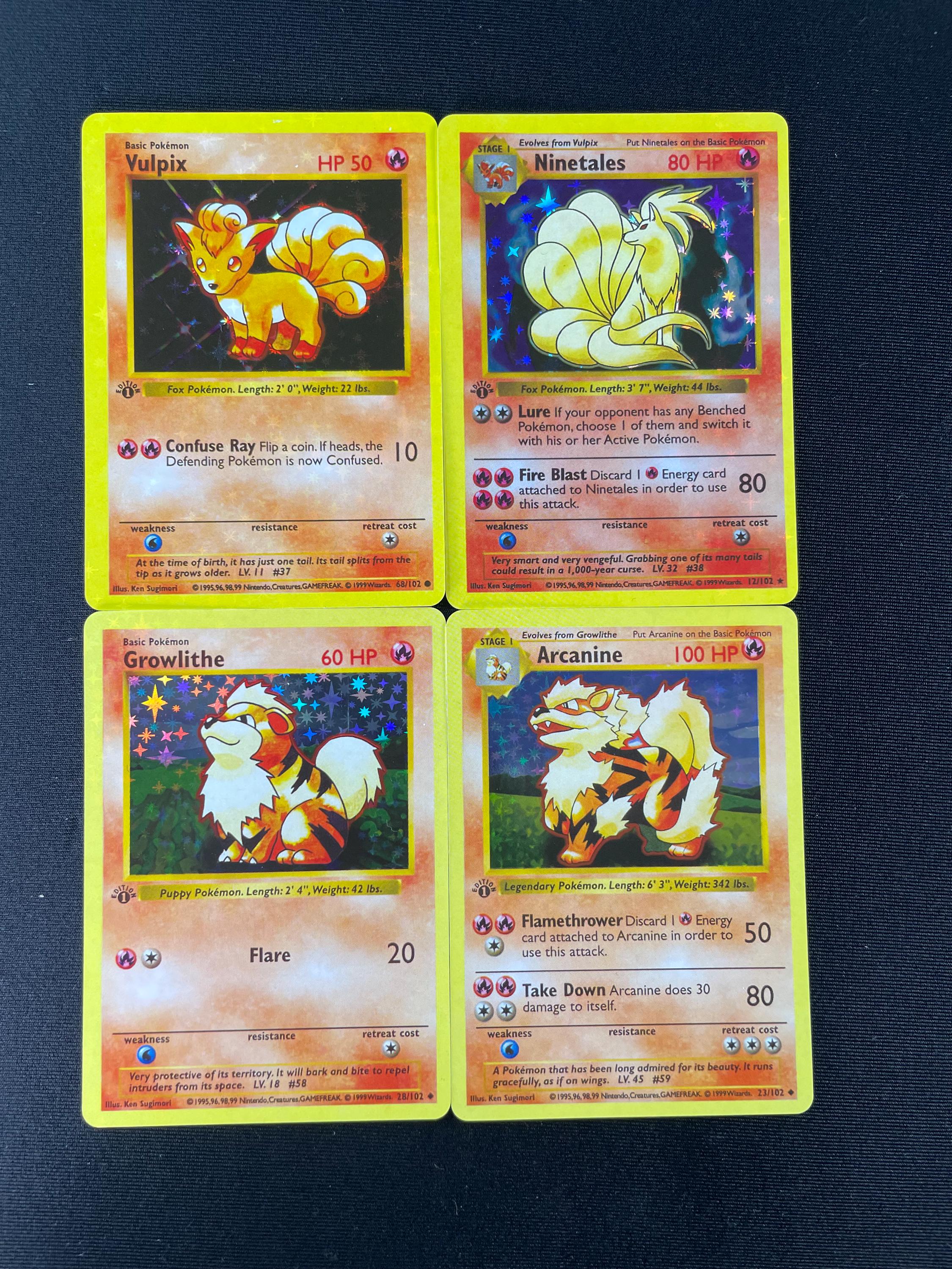 Base Set Ninetales - Etsy