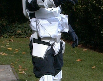 Scout Trooper weiche Teile | Star Wars Cosplay Replica Fliegeranzug mit Kummerbund & Beutel | Kundenspezifisches Kostüm-Set