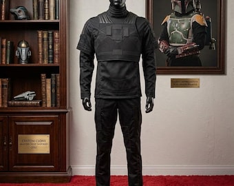 Boba Fett Costume - Star Wars Cosplay Flight Suit - Mandalorian Bounty Hunter Outfit - Custom Boba Fett Cosplay Armor - Sci-Fi Cosplay Suit