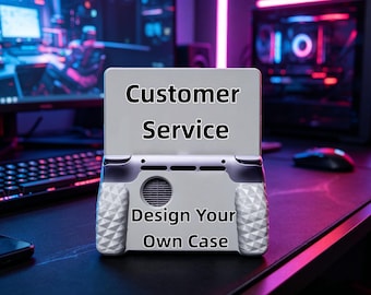 Custom 3D Printed AynThor Case, Top Bottom or Full Shell, Personalized Gaming Console Cover, Engraved Image Protective Shell Service