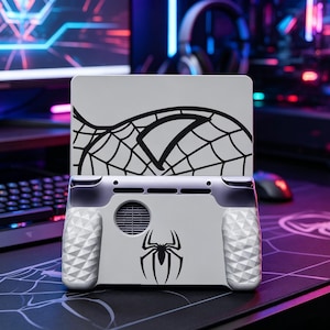 3D Printed AYN Thor Case, Web Hero Spider Shell, Protective Grip Housing