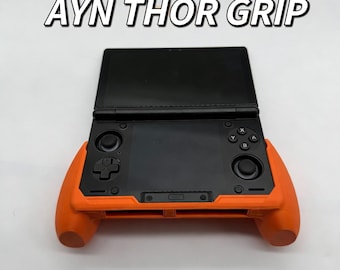 AYN Thor Handheld Ergonomic Grip Handle, 3D Printed PLA Comfort Shell, Foam Protected Gamepad